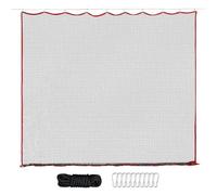 Huvqianu Throwing Net for Sports Training, Target Nets for Golf Balls, Net for Sports Trainings, Practice Net, Portable Baseball Training Nets, Size 10x10ft, Color White,1pc