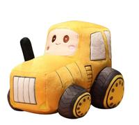 Huvqianu Tractor Plush Throw Pillow | Soft Tractor Pillow | Plush Tractor Cushion | Tractor Design Throw Pillow, Cozy Tractor Plush Pillow, Farm-Themed Plush Pillow