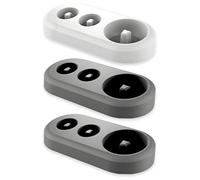 HUVZOR 1 Pcs In Bianco E 2 Pcs Nero Porta Spazzolino Elettrico Porta Testine Spazzolino Elettrico Porta Spazzolini Elettrici Porta Testine Spazzolino Elettrico Per Oral B Io3-6 Eb 17.18.20.25.50.60