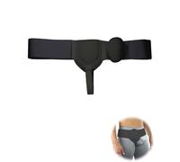 HUVZOR 1PCS Guardia di Ernia Cintura per Ernia Inguinale da Uomo Lato Sinistro o Destro Supporto Inguinale Maschile Post Operatorio Cinturino Regolabile in Vita