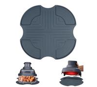 HUVZOR 1PCS Sottopentola In Silicone compatibile Friggitrice Ad Aria compatibile Ninja Crispi Air Fryer Accessori, Tappetino Antiscivolo In Silicone Bancone Cucina, accessori per friggitrice ad aria