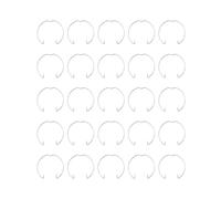 HUVZOR 25PCS Anelli Elastici di Ritegno Rondella Elastica per Faretto da Incasso GU10 MR16 Rondella Elastica Portalampada per Lampada Alogena da Incasso con Faretto