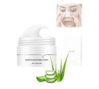 HUVZOR 60 pcs Cerotti Naso per Rimozione Punti Neri, Maschera Viso Purificante con Crema Pulizia Profonda, Maschere Esfolianti e Detergenti per Tutti i Tipi di Pelle - Elimina Punti Neri Efficacemente