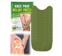 HUVZOR 60 Pezzi Cerotti Antidolorifici per il Ginocchio, Cerotti per Ginocchio, Cerotti per Alleviare il Dolore, Cerotti a Base di Erbe per Alleviare i Dolori Muscolari del Collo e Della Spalla