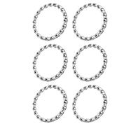 HUVZOR 6pcs cuscinetti per cuffie da bicicletta - gabbia a sfere OD 40 mm, set di accessori per bicicletta per cuscinetti a pedale, compatibile con manovella, biciclette da pista, bicicletta