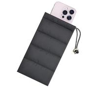 HUVZOR custodia termica universale, borsa termica per telefono, compatibile iPhone 14/13/12 Plus/X, Samsung Galaxy, Nero