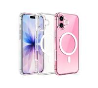 HUVZOR Magnetic Case for Phodne 17 (6.3") with Camera Control & Military-Grade Protection | Magsafe Compatible Shockproof Clear Cover for Enhanced Durability and Style