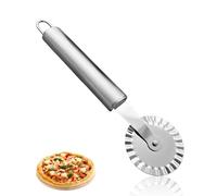 HUVZOR rotella tagliapasta,rotella tagliapizza,taglia pasta, Rotelle tagliapizza,Rotella tagliapasta professionale in acciaio inox,Affetta pasta,argento