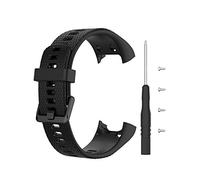 Huwokxix Cinturino di ricambio compatibile con Garmin Vivosmart HR, cinturino sportivo regolabile in silicone, Misura unica, Silicone, Nessuna pietra preziosa