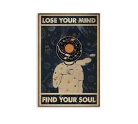 HUWYREWQRH Lose Your Mind - Poster estetici da parete, decorazione artistica da parete, stile vintage, poster decorativo per soggiorno, camera da letto, 20 x 30 cm, senza cornice