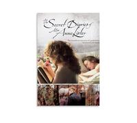 HUWYREWQRH Poster decorativo da parete in stile vintage, con scritta "The Secret Diaries of Miss Anne Lister", per soggiorno, camera da letto, 20 x 30 cm, senza cornice