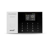 HUXGO® Centrale di allarme wireless HXA005 4G con modulo WiFi e GSM 4G LTE | Controllo tramite Tuya Smart App, SMS e chiamate, funzione di emergenza SOS