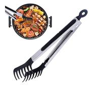 Huxibai Forchette per pasta in acciaio inossidabile,Forchetta per spaghetti con rivestimento antiaderente - Accessorio da cucina anticorrosione con manico lungo per carne esterna