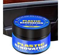 Huxibai Restauratore per Guarnizioni Auto | Lucidante per gli Interni 'Auto - Pasta Detergente 50g Per Parti Metallizzate Graffi Fari Veicoli