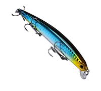 Huxibai Sospendere Jerkbait, Jerkbaits per la di - Duro Jerkbaits a affondamento Lento - Tackle di Acqua Salata, Strumenti di do del giacimento Attrezzature all'aperto per Trota d'acqua