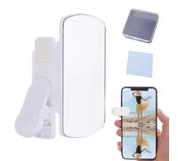 Huxibai Specchio Reflex per fotocamera smartphone - Supporto per catturare riflessioni impressionanti - Clip creativa ad alta riflessione per foto viaggi videochiamate fotografia domestica