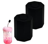 Huxibai Tappo magnetico per cannucce termiche - Coperture magnetiche per cannucce, 2 pezzi di ricambio per bottiglie attività esterne viaggio spiaggia pic-nic montagna arrampicata