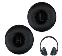 Huybaa 2PCS Cuscinetti Auricolari per JBL T500BT, Padiglioni Cuffie in Pelle PU e Spugna, Ricambi Compatibili con JBL Tune 500BT e T450BT (Nero)