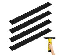 Huybaa 4 PCS gomma finestra tergivetro,labbra di estrazione per finestra hoover 280 mm Sostituzione, per doccia tergivetro, detergente per finestre,compatibile con WV1,2,5,50,60,75,karcher lavavetri
