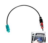 Huybaa Adattatore Antenna Autoradio, Fakra Z Maschio a DIN Maschio Cavo Spinotto Antenna Auto, Connettore Universale per Autoradio HD Radio, Lettore CD, Stereo FM/AM (30cm, Materiale in Rame)
