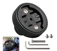 Huybaa Supporto universale per GPS per bici - Adattatore per attacco manubrio anteriore per Garmin Edge 530/540/830/840/1040 e altri, installazione rapida, lega di alluminio leggera