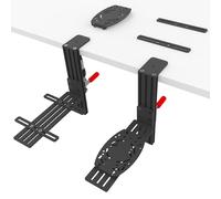HUYE Supporto hotas per sistemi a gas e Hotas Logitech X56, X52, X52 Pro, per Thrustmaster T Flight HOTAS, Thrustmaster T.16000M, Thrustmaster TCA, Hotas Desk Mount per il joystick gioco Flight Sim