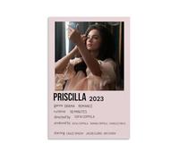 HUYEHEHERRY Priscilla - Poster artistico da parete su tela, design estetico, vintage, decorazione per soggiorno, 50 x 75 cm, senza cornice