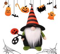 Huyeruie Halloween, bambola di Halloween, decorazioni per bambole senza viso, decorazioni per bambole di Halloween da collezione, decorazione di Halloween per Halloween