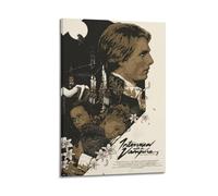 HUYREWHUYUU Intervista con il film Vampiro - Poster vintage, decorazione artistica da parete estetica da parete, decorazione artistica da parete per soggiorno e camera da letto, 60 x 90 cm, con