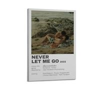HUYREWHUYUU Poster del film "Never Let Me Go", poster vintage decorativo da parete, decorazione artistica da parete per soggiorno, camera da letto, 60 x 90 cm, con cornice