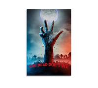 HUYREWHUYUU Poster del film The Dead Don't Die, vintage, decorazione artistica da parete estetica da parete per soggiorno, camera da letto, 50 x 75 cm, senza cornice