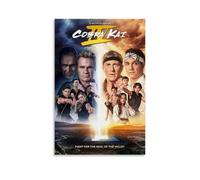 HUYREWHUYUU Poster di Cobra Kai, poster vintage, decorazione artistica da parete estetica da parete per soggiorno, camera da letto, 50 x 75 cm, senza cornice