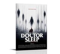HUYREWHUYUU Poster di Doctor Sleep, poster vintage, decorazione artistica da parete estetica per soggiorno, camera da letto, 50 x 75 cm, con cornice