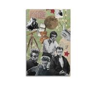 HUYREWHUYUU Poster di James Dean, poster vintage, decorazione artistica da parete estetica per soggiorno, camera da letto, 50 x 75 cm, senza cornice