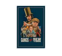 HUYREWHUYUU Poster vintage con Gangs Of New York, decorazione artistica da parete estetica per soggiorno, camera da letto, 50 x 75 cm, senza cornice