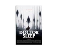 HUYREWHUYUU Poster vintage con motivo Doctor Sleep su tela, decorazione artistica da parete per soggiorno, camera da letto, 20 x 30 cm, senza cornice, stile