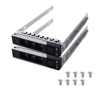 HUYUN 2,5" SSD SATA Hard Disk Drive HDD Adapter Caddy Tray CAGE Hot Swap Plug (DXD9H 2.5" Vassoio per Dell)
