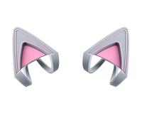 HUYUN Auricolari in silicone Cat Kitty Orecchie Bella Accessorio attaccabile Perfetto Compatibile per Argento Grigio Bianco Mercurio Cuffie
