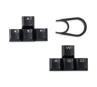 HUYUN Texture Tactility - Copritasti retroilluminati di ricambio per tastiera Cherry 2.0/5.0/6.0/9.0 Alienware AW510K/ikbc S200/K70 RGB MK.2 LP a basso profilo (nero)