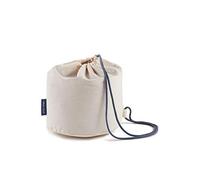 Huzi - Custodia in cotone da viaggio con coulisse per cuscino Infinity