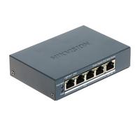 Hikvision switch l2, smart managed, 4 gigabit rj45 poe ports, 1 gigabit rj45 port, 802.3af/at, poe p