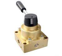 HV03 3/8 NPT Valvola manuale pneumatica a leva rotante per un controllo preciso del flusso d'aria e una lunga durata