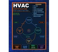 HVAC Certification Study Guide & Test Prep: Complete Preparation for EPA 608 Universal, NATE, and HVAC Excellence Certifications