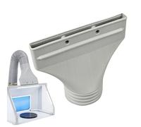 HVAC Duct Adapter, Air Conditioner Hose Window Coupler, Ventilazione Setup, 8,66 x 3,94 pollici, Slim Quick Connect Fitting Building Maintenance, Installers, and Airflow Engineers
