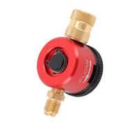 HVAC Nitrogen Purge Tool | 3 Position Dial for Purging/Brazing/Shut Off | 1/4 Inch Connector Gas Regulator | 50 PSI Inlet, 200 PSI Highest Pressure