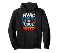 HVAC Tecnico Cool By Day Hot Trade Felpa con Cappuccio
