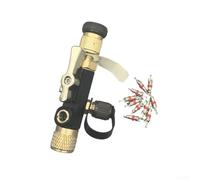 HVAC Utensile per nuclei della valvola 1/4" con vetro trasparente per | Lega di rame, pulsante magnetico, vetro di visualizzazione per un lavoro preciso, senza meccanismo di scatto