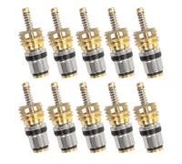 HVAC Valve Core, AC Repair Insert, Refrigerant Stem Cartridge, Rust-Resistant Steel Build, Tool-Compatible Threads, Maintenance Use for Auto or Appliance, 2.15 Inches