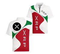 HVAVGLDCW Polo 3D da Uomo Comode per RI.pp.Le X.RP Active Leggere Maniche Corte Colletto T-Shirt Stampa Abbigliamento Sportivo Cucitura Maglietta Top-BaiHongSe||x_l