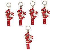 HVBIHRJIP Keychain coniglietto sospeso a sospensione Creative Cartoon Ornament Cine Doll Key per borse borse zaini eleganti selezione di animali